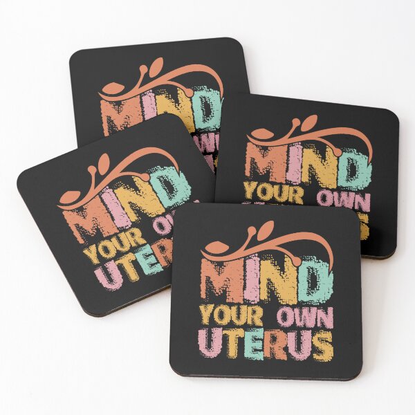 Artikelvorschau, Kümmere dich um dein eigenes Uterus-Shirt - stimme Pro Roe feministisches Unisex-T-Shirt ab entworfen und verkauft von koenluipaard.