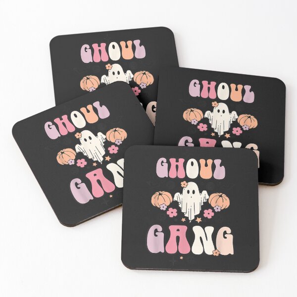 Item preview, Retro Ghoul Gang Ghost Boo Floral Spooky Vibes Halloween  designed and sold by martinegayla42.
