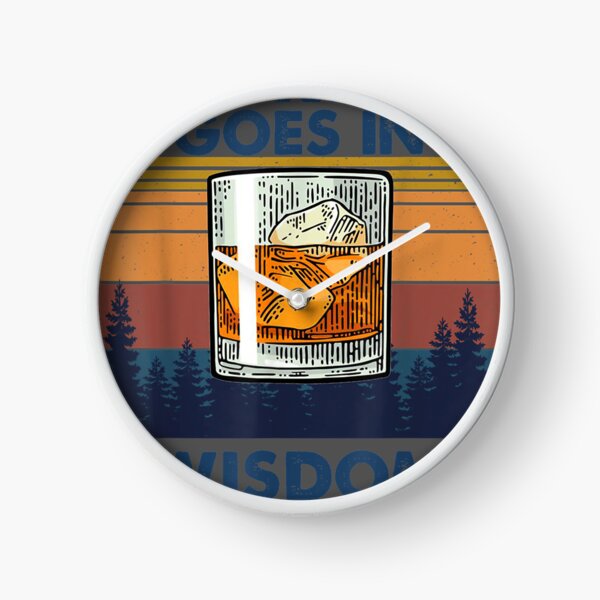 Item preview, Bourbon Goes In Wisdom Comes Out Bourbon Drinking Lover  designed and sold by qazihen.