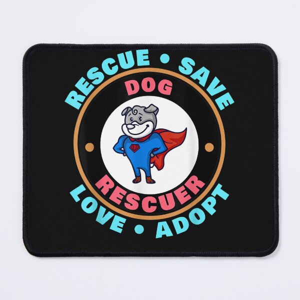 Item preview, Rescue Save Love Adopt - Dog Lovers Animal Rescuer designed and sold by martinegayla42.