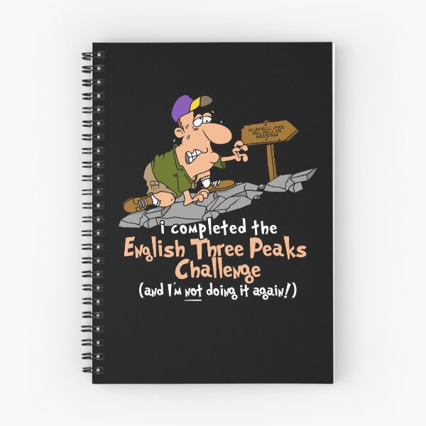Item preview, I Completed The English Three Peaks Challenge designed and sold by LegsMiserable.