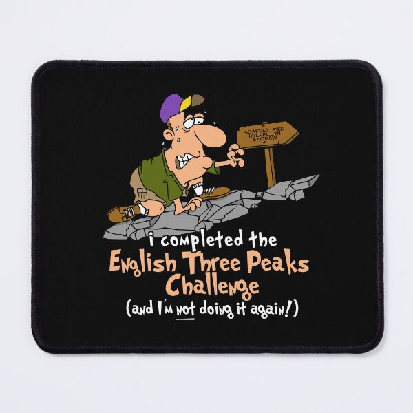 Item preview, I Completed The English Three Peaks Challenge designed and sold by LegsMiserable.