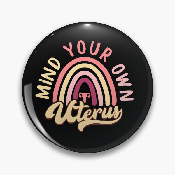 Item preview, Mind Your Own Uterus Retro Shirt - Vote Pro Roe Feminist Unisex T-Shirt designed and sold by koenluipaard.