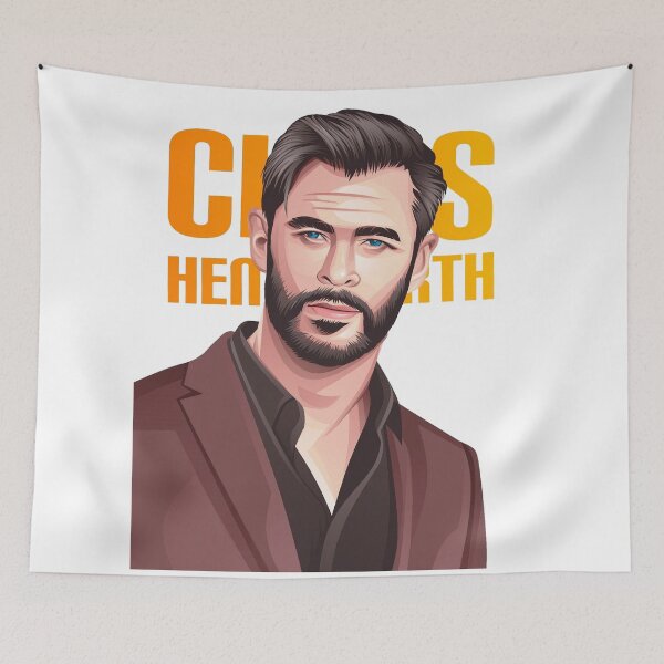 Item preview, Chris Hemsworth designed and sold by ArdianiDhanu.