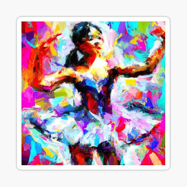 Item preview, Ballerina dancing on stage designed and sold by AM FineArtPrints.