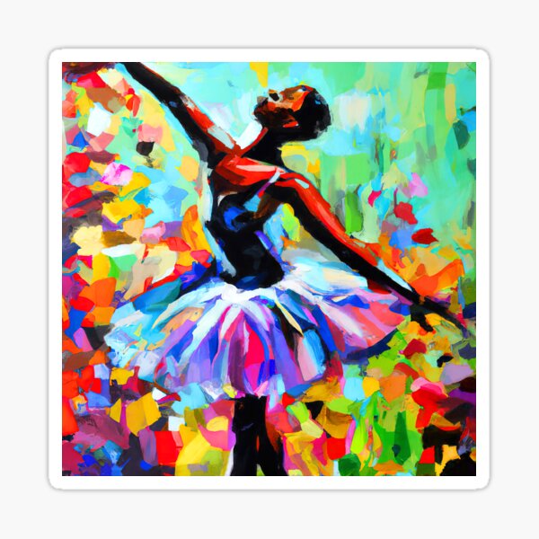 Item preview, Ballerina dancing on stage designed and sold by AM FineArtPrints.