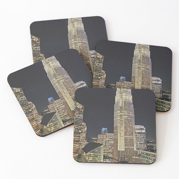 Item preview, Night time in downtown Charlotte AKA Queen City designed and sold by QueenBeeDieter.