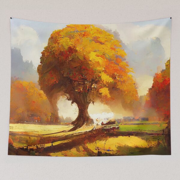 Item preview, Countryside Paradise designed and sold by AM FineArtPrints.