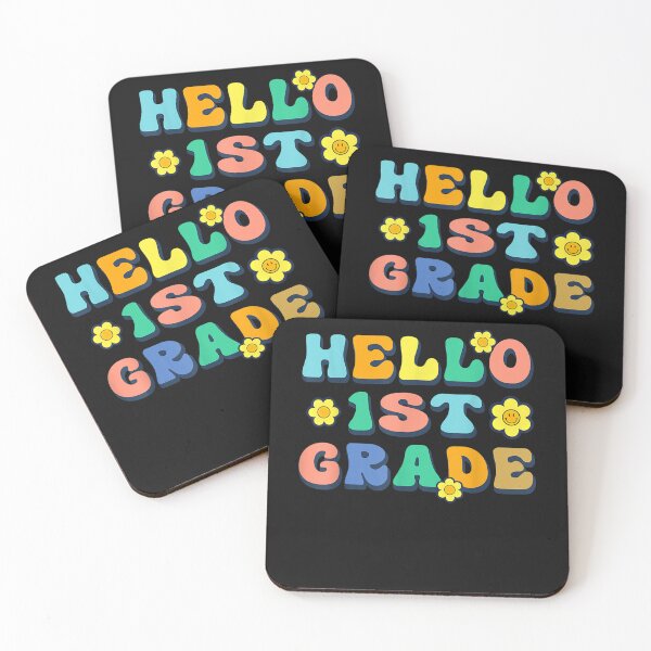 Item preview, Hello 1st Grade Teacher Groovy Vintage Back To School Funny  designed and sold by martinegayla42.
