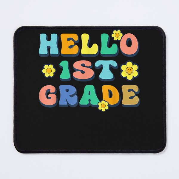 Item preview, Hello 1st Grade Teacher Groovy Vintage Back To School Funny designed and sold by martinegayla42.