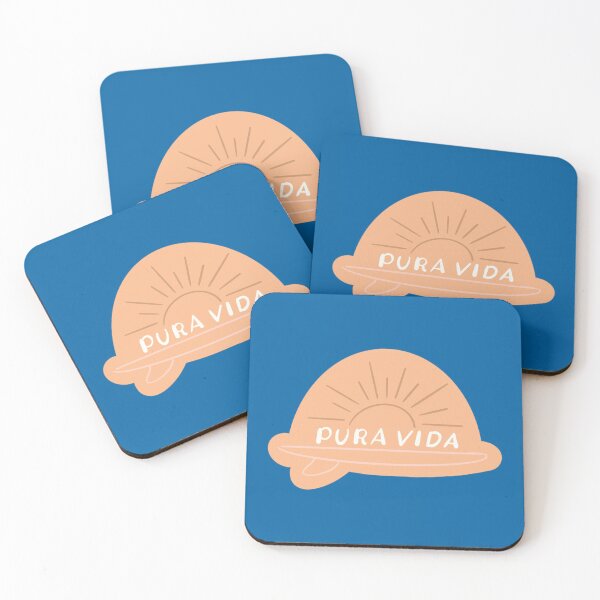 Item preview, Pura vida sunset and surfboard   designed and sold by CamrinDupler8.