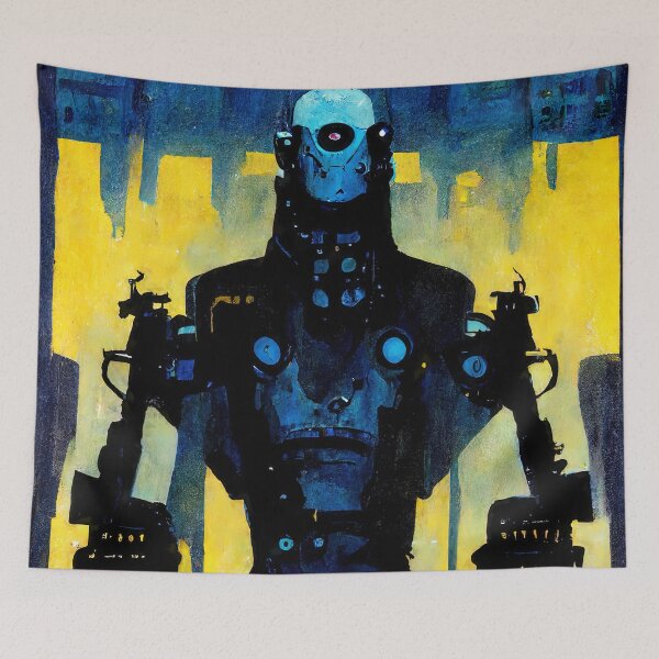 Item preview, Robots among us designed and sold by AM FineArtPrints.