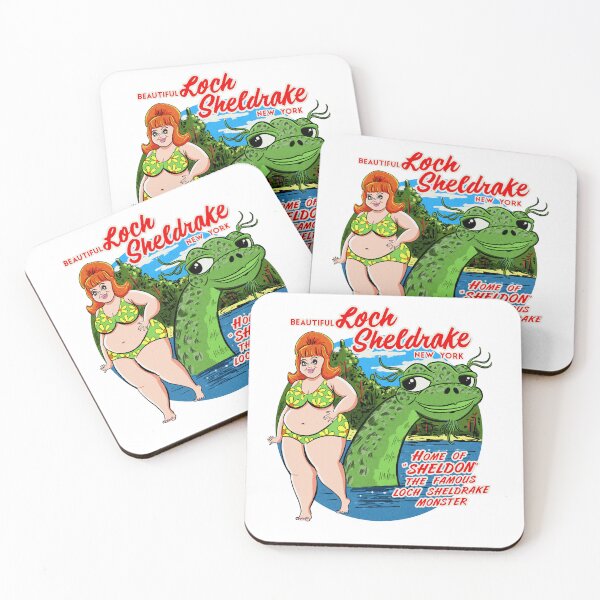 Item preview, Beautiful Loch Sheldrake Lake Monster designed and sold by Zaftig Pink.