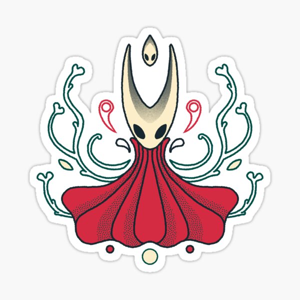 Hornet - Git Gud V1; Hollow Knight, Silksong Sticker for Sale by ateaart