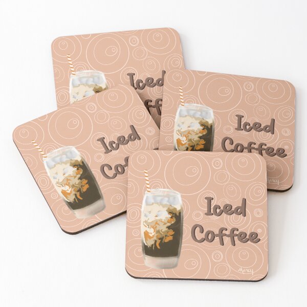 Item preview, Iced Coffee designed and sold by MarcyBrennanArt.