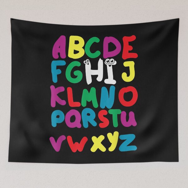 Item preview, Funny Back To School Hi Alphabet Pre K kindergarten Teacher  designed and sold by martinegayla42.
