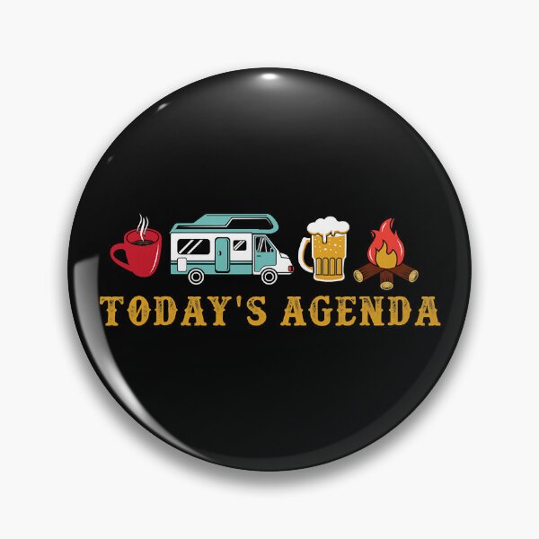 Artikelvorschau, Die heutige Agenda RV Camping Lover Agenda entworfen und verkauft von BennetJaco.