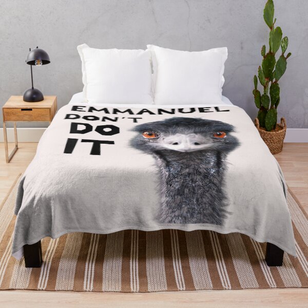 Item preview, Emmanuel Don't Do It Viral Emu  designed and sold by martinegayla42.