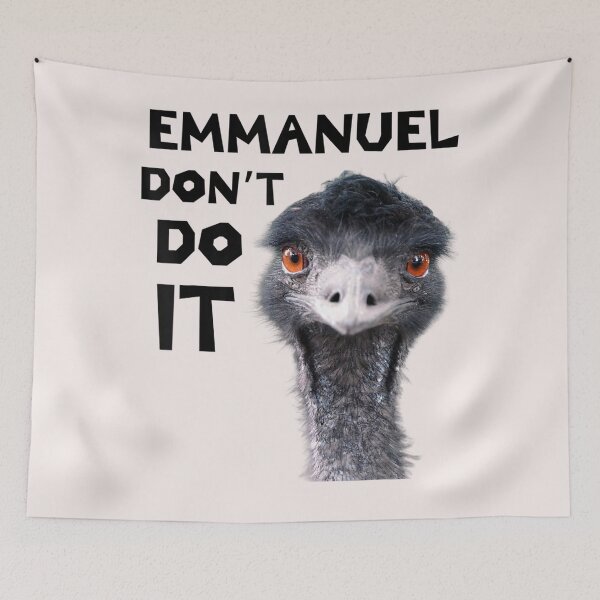 Artikelvorschau, Emmanuel Do It Viral Emu entworfen und verkauft von martinegayla42.
