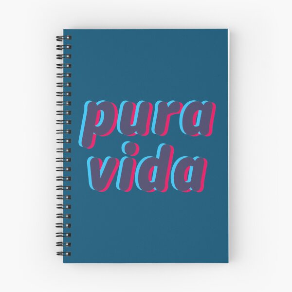 Aperçu de l'œuvre mot pura vida effet 3d rétro créée et vendue par CamrinDupler8.