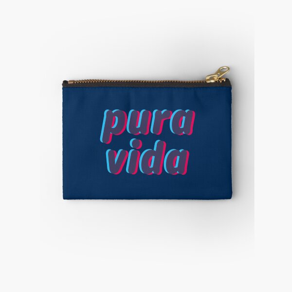 Aperçu de l'œuvre mot pura vida effet 3d rétro créée et vendue par CamrinDupler8.