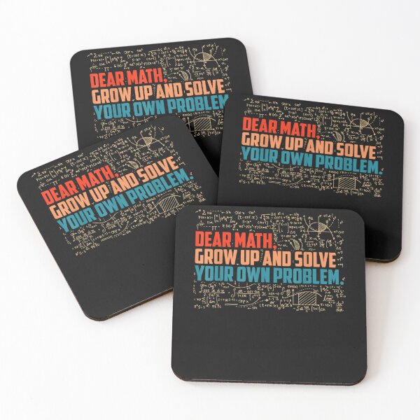 Item preview, Dear Math grow up funny math saying designed and sold by martinegayla42.