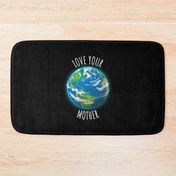 Item preview, Love Your Mother Earth | Realistic Earth Illustration Quote designed and sold by Teenker.