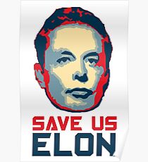 Elon Musk: Posters | Redbubble
