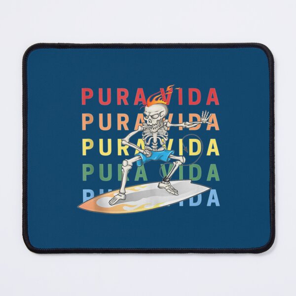 Item preview, Pura-Vida-Surfing-Skeleton-Costa-Rica-Tank-Top designed and sold by CamrinDupler8.