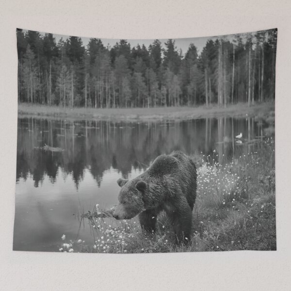 Item preview, Immortal thoughts. Brown bear bw designed and sold by Jouko Lehto Photography.