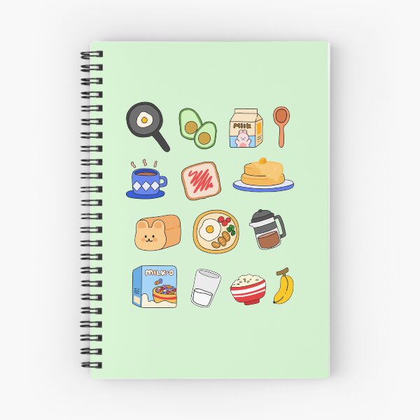Item preview, Cute Food Breakfast Design  designed and sold by satchisatchi.