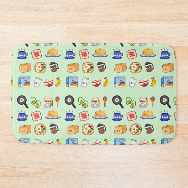 Item preview, Cute Food Breakfast Design  designed and sold by satchisatchi.