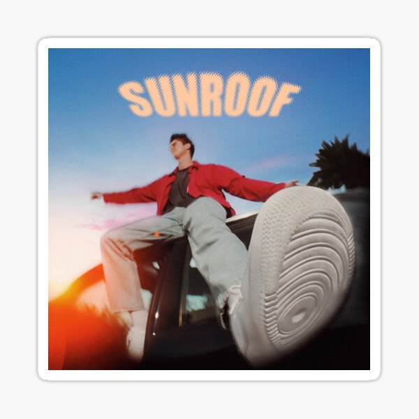 "Sunroof" Sticker for Sale by waterssydney Redbubble