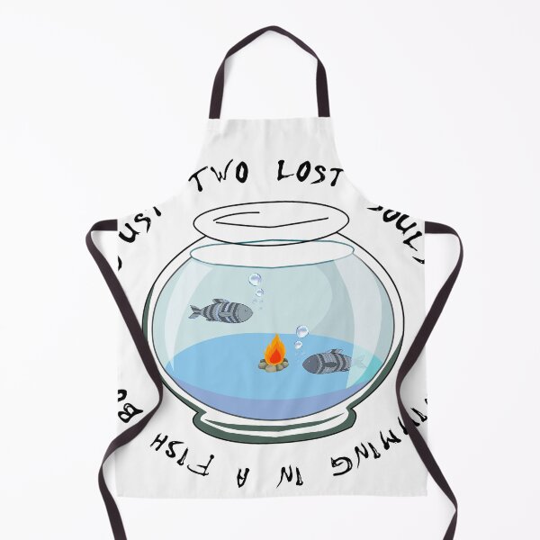 Item preview, two lost souls swimming in a fish bowl designed and sold by fruitpetunia.