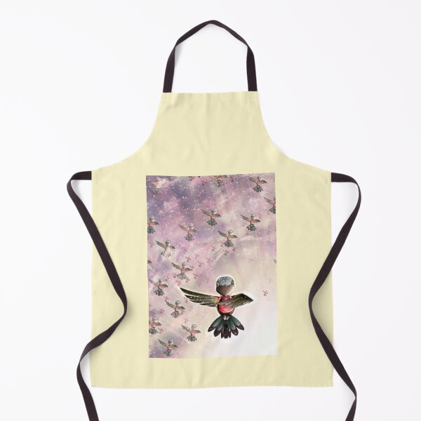 Item preview, Evening Lit White-Crowned Hummingbird designed and sold by TheCornerLady.