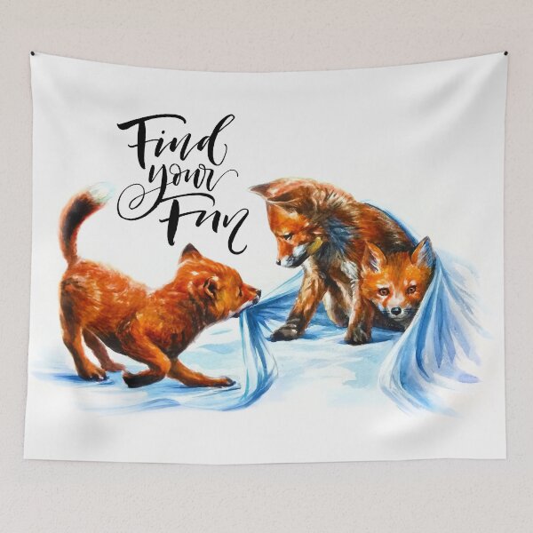Item preview, Fox Find Your  Fun designed and sold by Kostart.