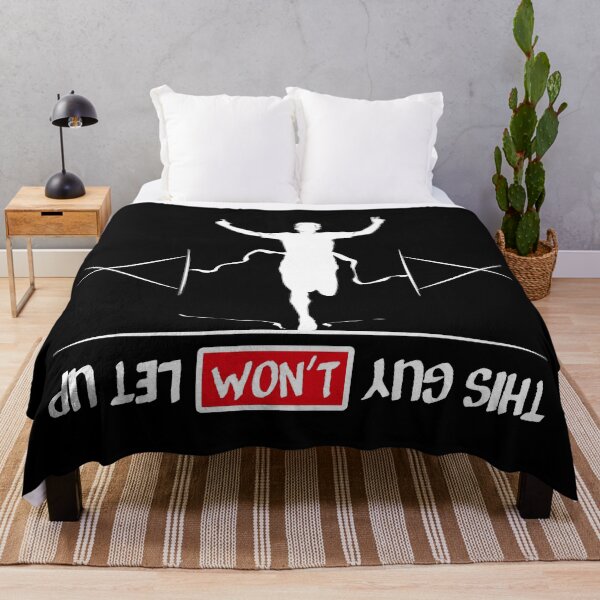 Item preview, This guy won't let up for runner & running motivation  designed and sold by TheLuckyShirts.