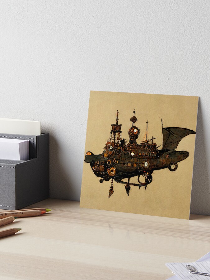 Batiscafo Steampumk  Steampunk ship, Steampunk crafts, Steampunk