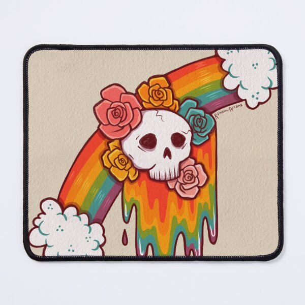 Item preview, rainbow skull melt designed and sold by Ithelda.