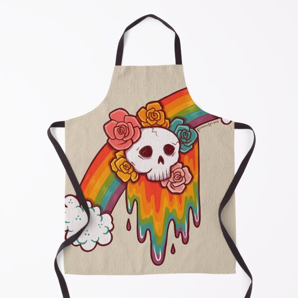 Item preview, rainbow skull melt designed and sold by Ithelda.