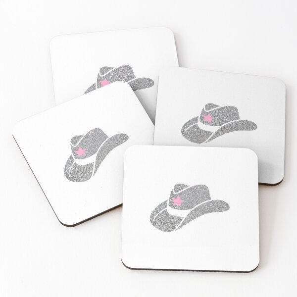 Item preview, Preppy Sparkly Cowboy Hat Sticker designed and sold by Preppy Positivity.