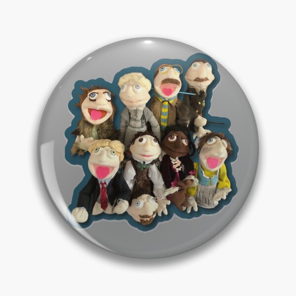 Item preview, BBC Ghosts puppet show designed and sold by degopunk.
