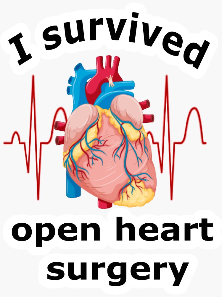 i-survived-open-heart-surgery-cardiology-gifts-sticker-for-sale-by