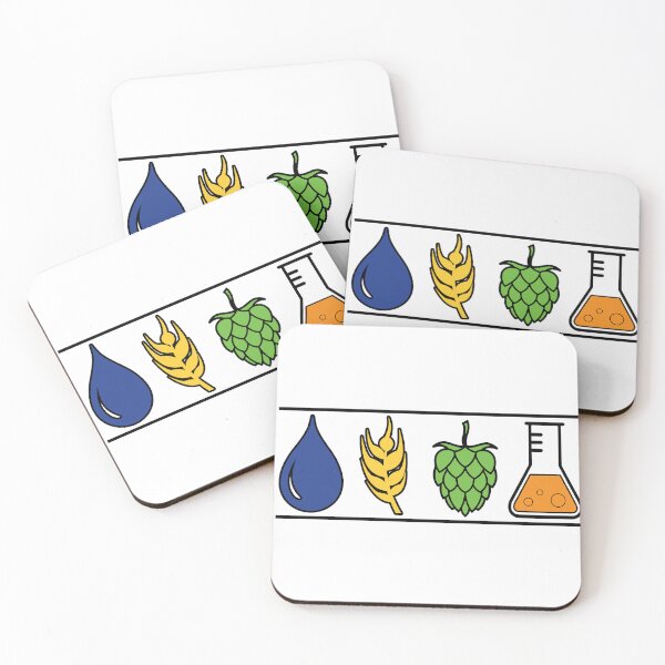 Item preview, Home brew beer, water, barley, hops, yeast, colored designed and sold by We-Made-This.