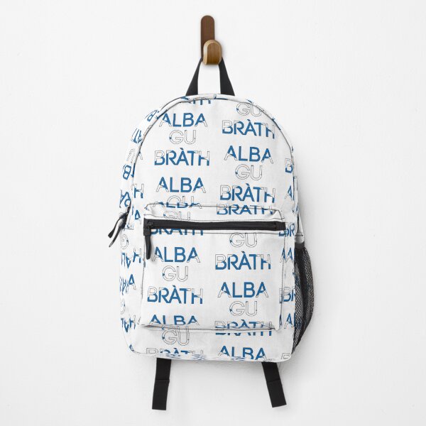 Item preview, ALBA GU BRATH, Scottish Saltire Flag Text Slogan designed and sold by MacPean.