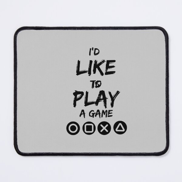 Item preview, I’d like to play a game. designed and sold by Red Ouane.