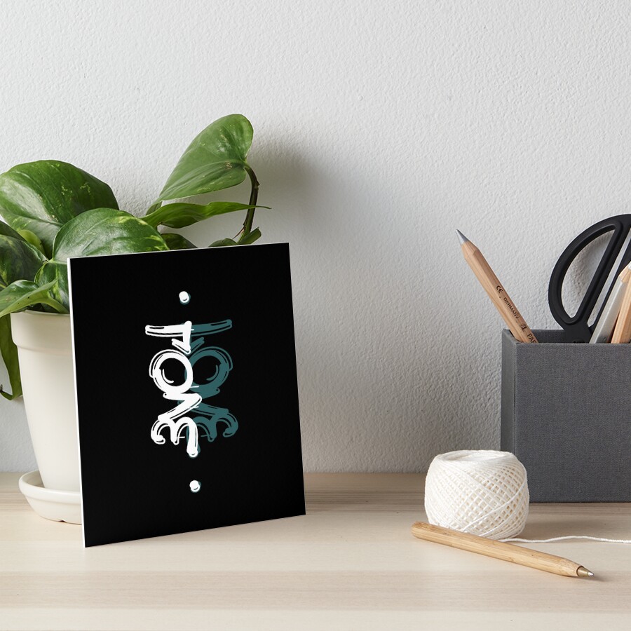 Item preview, Art Board Print designed and sold by InPrintedWord.