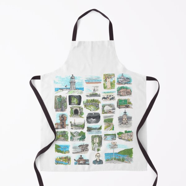 Item preview, Tour Aotearoa - Sketched Checkpoints designed and sold by Tom Napper Design.