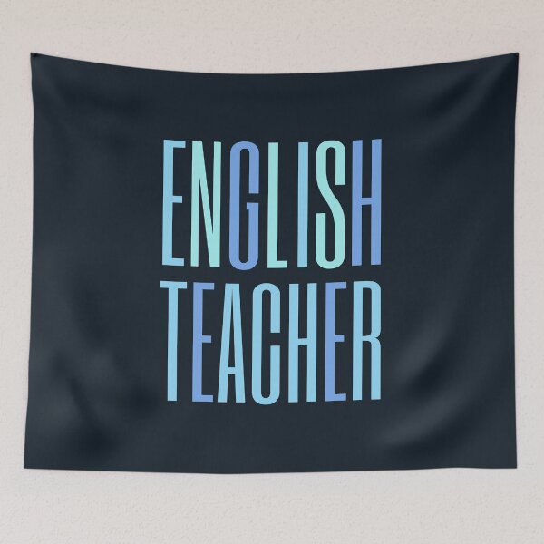 Item preview, Back To School English Teacher, English Teacher Gift designed and sold by BronikowskiART.