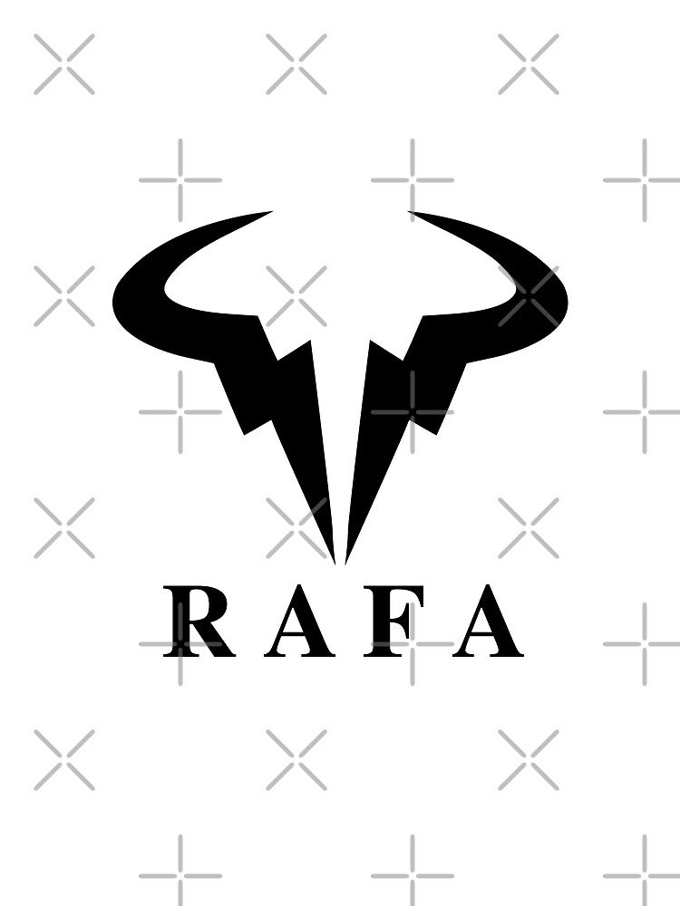 rafael nadal bull logo t shirt